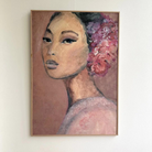 Køb Billede på bomuldslærred 'Sakura' 70x100 cm | 1.989,00 | Dag til dag levering | Tinystories | Billede, Kunst, Kunsttryk, Reproduktion, Kunster, Holland, Tiny de Vries, Illustrere, Illustration