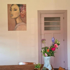 Køb Billede på bomuldslærred 'Sakura' 70x100 cm | 1.989,00 | Dag til dag levering | Tinystories | Billede, Kunst, Kunsttryk, Reproduktion, Kunster, Holland, Tiny de Vries, Illustrere, Illustration