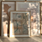 Køb Plakat 'Blue Eyes' 50x70 cm | 839,00 | Dag til dag levering | Tinystories | Billede, Kunst, Kunsttryk, Reproduktion, Kunster, Holland, Tiny de Vries, Illustrere, Illustration