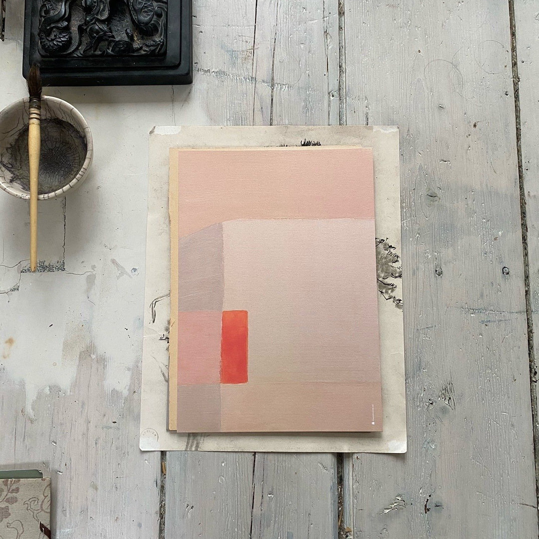 Køb Plakat 'Chalk & Tangerine' A4 | 429,00 | Dag til dag levering | Tinystories | Billede, Kunst, Kunsttryk, Reproduktion, Kunster, Holland, Tiny de Vries, Illustrere, Illustration