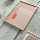 Køb Plakat 'Chalk & Tangerine' A4 | 429,00 | Dag til dag levering | Tinystories | Billede, Kunst, Kunsttryk, Reproduktion, Kunster, Holland, Tiny de Vries, Illustrere, Illustration