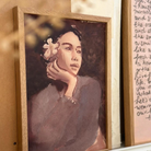 Køb Plakat 'Frangipani Flower' A4 | 429,00 | Dag til dag levering | Tinystories | Billede, Kunst, Kunsttryk, Reproduktion, Kunster, Holland, Tiny de Vries, Illustrere, Illustration