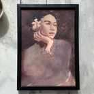 Køb Plakat 'Frangipani Flower' A4 | 429,00 | Dag til dag levering | Tinystories | Billede, Kunst, Kunsttryk, Reproduktion, Kunster, Holland, Tiny de Vries, Illustrere, Illustration