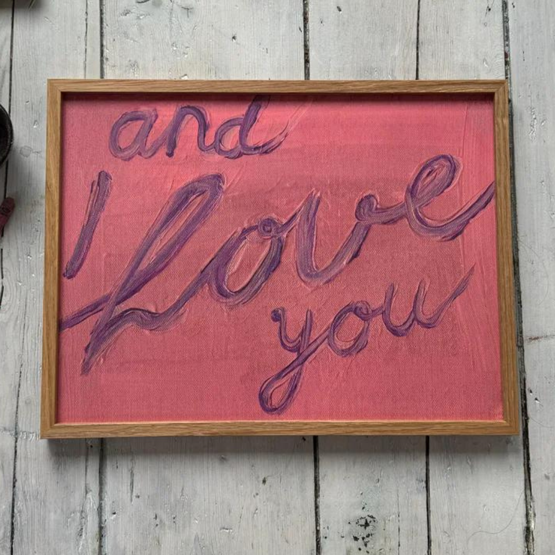 Køb Plakat 'I Love You' 30x40 cm | 559,00 | Dag til dag levering | Tinystories | Billede, Kunst, Kunsttryk, Reproduktion, Kunster, Holland, Tiny de Vries, Illustrere, Illustration