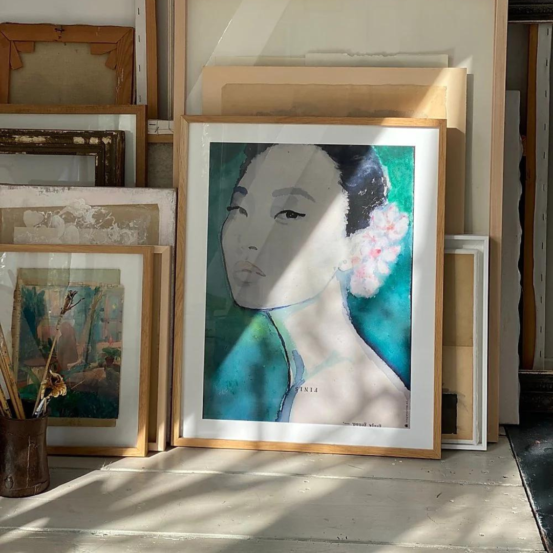 Køb Plakat 'Korean Flowers' 50x70 cm | 839,00 | Dag til dag levering | Tinystories | Billede, Kunst, Kunsttryk, Reproduktion, Kunster, Holland, Tiny de Vries, Illustrere, Illustration