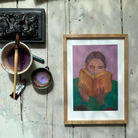 Køb Plakat 'Livre' A4 | 429,00 | Dag til dag levering | Tinystories | Billede, Kunst, Kunsttryk, Reproduktion, Kunster, Holland, Tiny de Vries, Illustrere, Illustration