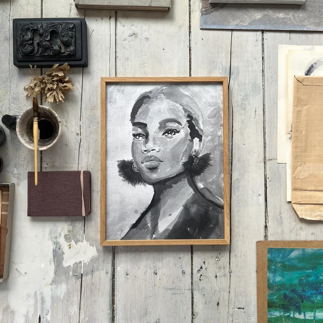 Køb Plakat 'Pendientes De Flecos' 50x70 cm | 839,00 | Dag til dag levering | Tinystories | Billede, Kunst, Kunsttryk, Reproduktion, Kunster, Holland, Tiny de Vries, Illustrere, Illustration