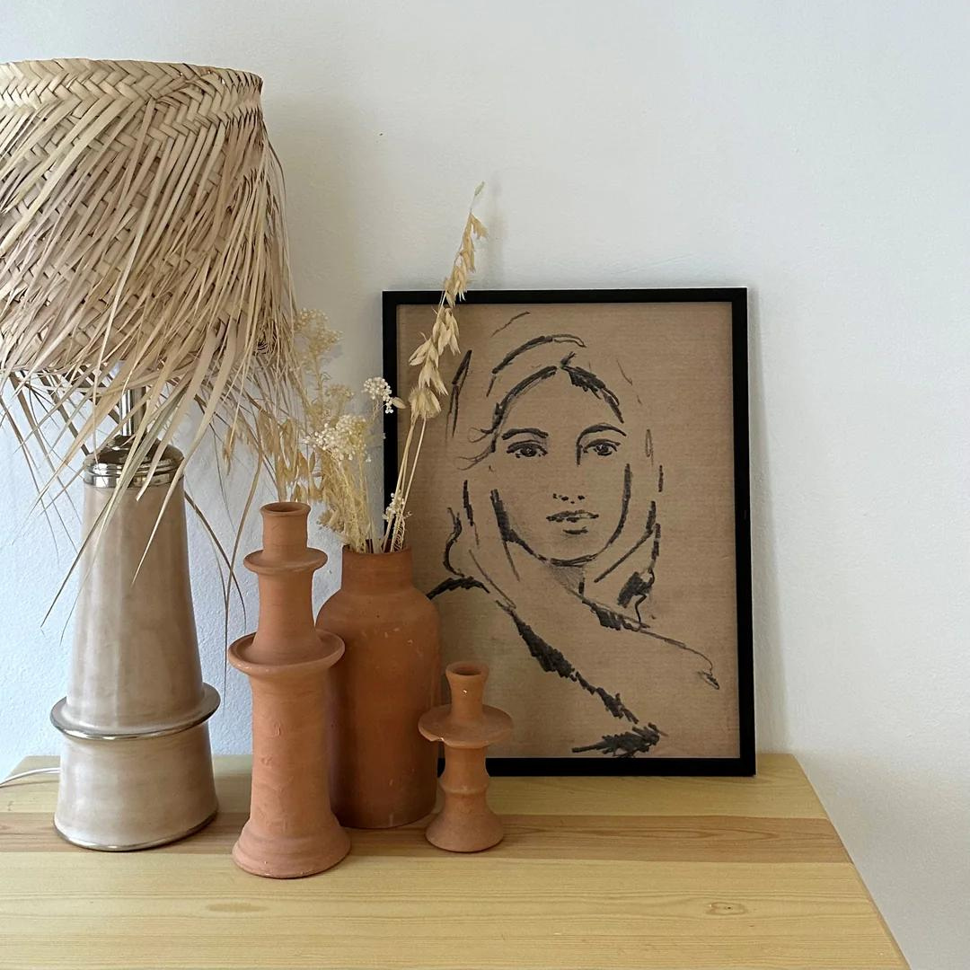 Køb Plakat 'Serein' 30x40 cm | 559,00 | Dag til dag levering | Tinystories | Billede, Kunst, Kunsttryk, Reproduktion, Kunster, Holland, Tiny de Vries, Illustrere, Illustration