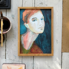 Køb Plakat 'Soleil D'automne' 30x40 cm | 559,00 | Dag til dag levering | Tinystories | Billede, Kunst, Kunsttryk, Reproduktion, Kunster, Holland, Tiny de Vries, Illustrere, Illustration