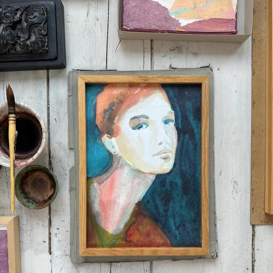 Køb Plakat 'Soleil D'automne' 30x40 cm | 559,00 | Dag til dag levering | Tinystories | Billede, Kunst, Kunsttryk, Reproduktion, Kunster, Holland, Tiny de Vries, Illustrere, Illustration