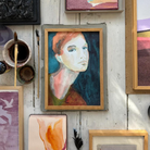 Køb Plakat 'Soleil D'automne' 30x40 cm | 559,00 | Dag til dag levering | Tinystories | Billede, Kunst, Kunsttryk, Reproduktion, Kunster, Holland, Tiny de Vries, Illustrere, Illustration