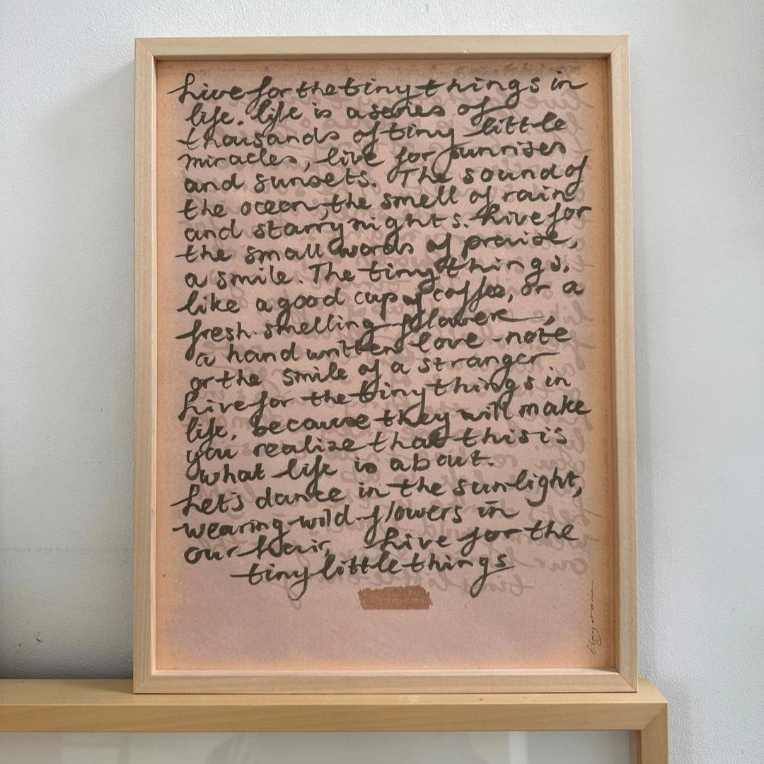 Køb Plakat 'Tiny Little Things' 30x40 cm | 559,00 | Dag til dag levering | Tinystories | Billede, Kunst, Kunsttryk, Reproduktion, Kunster, Holland, Tiny de Vries, Illustrere, Illustration