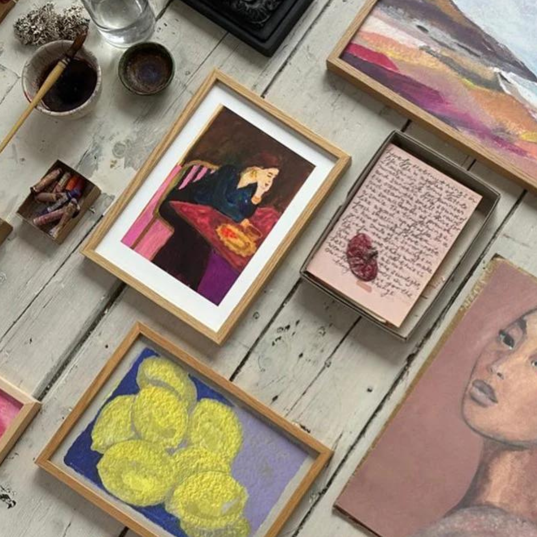 Køb Plakat 'Lemon Raspberry Pie' A4 | 429,00 | Dag til dag levering | Tinystories | Billede, Kunst, Kunsttryk, Reproduktion, Kunster, Holland, Tiny de Vries, Illustrere, Illustration