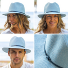 Køb Hat med læder strop | 499,00 | Findes i flere farver | Fri fragt over 149 kr. | Hurtig levering | Dag til dag levering | Travaux en cours | Tidløs, Unisex, Sommerhat, Strandhat, Solhat, Ultralet, Tekstureret papir