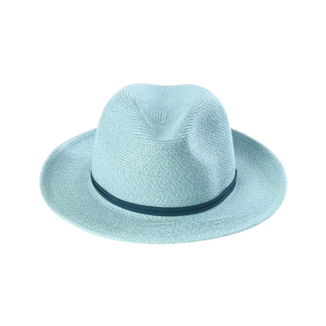 Køb Hat med læder strop | 499,00 | Findes i flere farver | Fri fragt over 149 kr. | Hurtig levering | Dag til dag levering | Travaux en cours | Tidløs, Unisex, Sommerhat, Strandhat, Solhat, Ultralet, Tekstureret papir