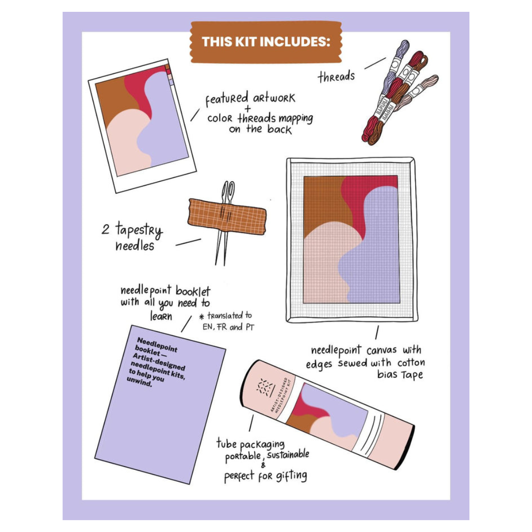 Køb Broderi kit Poppy Pot | 449,00 | Fri fragt over 149 kr. | Hurtig levering | Dag til dag levering | UndwindStudio | DIY, Brodering, Appelsiner, Broderiteknik, Vægophæng, Garn, Garnophæng, Garnprojekt