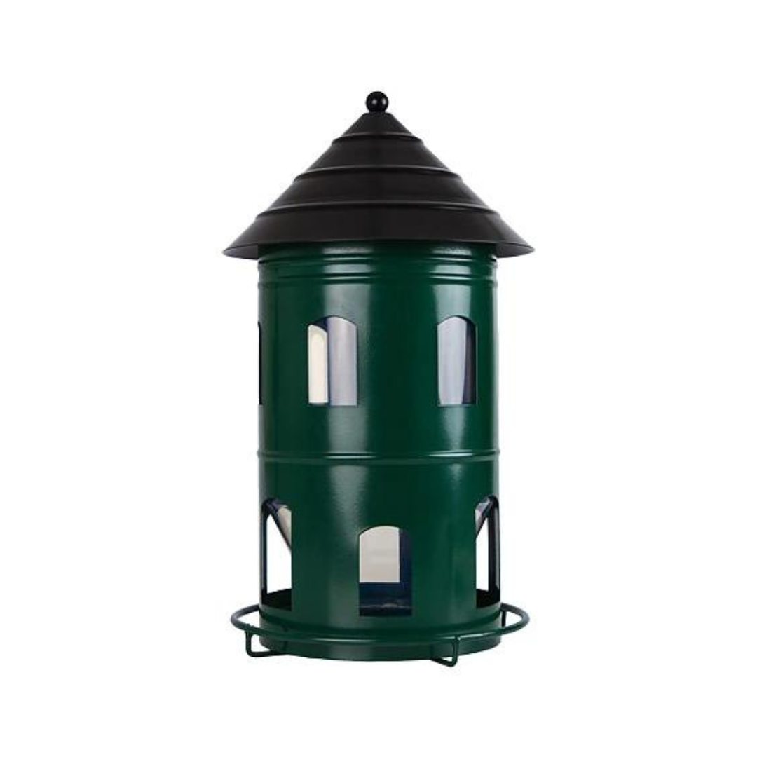 Køb Foderautomat Stor Grøn | 479,00 | Fri fragt over 149 kr. | Hurtig levering | Dag til dag levering | Wildlife Garden | Fugl, Fuglemad, Fuglefoder, Mad til fugl, Fugl i haven, Automat til foder