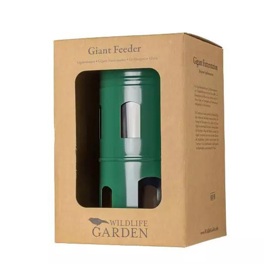 Køb Foderautomat Stor Grøn | 479,00 | Fri fragt over 149 kr. | Hurtig levering | Dag til dag levering | Wildlife Garden | Fugl, Fuglemad, Fuglefoder, Mad til fugl, Fugl i haven, Automat til foder