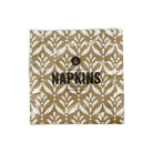 Køb Servietter Mento Brun/Råhvid - pakke med 40 stk | 29,95 | Fri fragt over 149 kr. | Hurtig levering | Dag til dag levering | House Doctor, Society of Lifestyle | Middagsservietter, Frokostservietter, Borddækning, Serviet, Papir