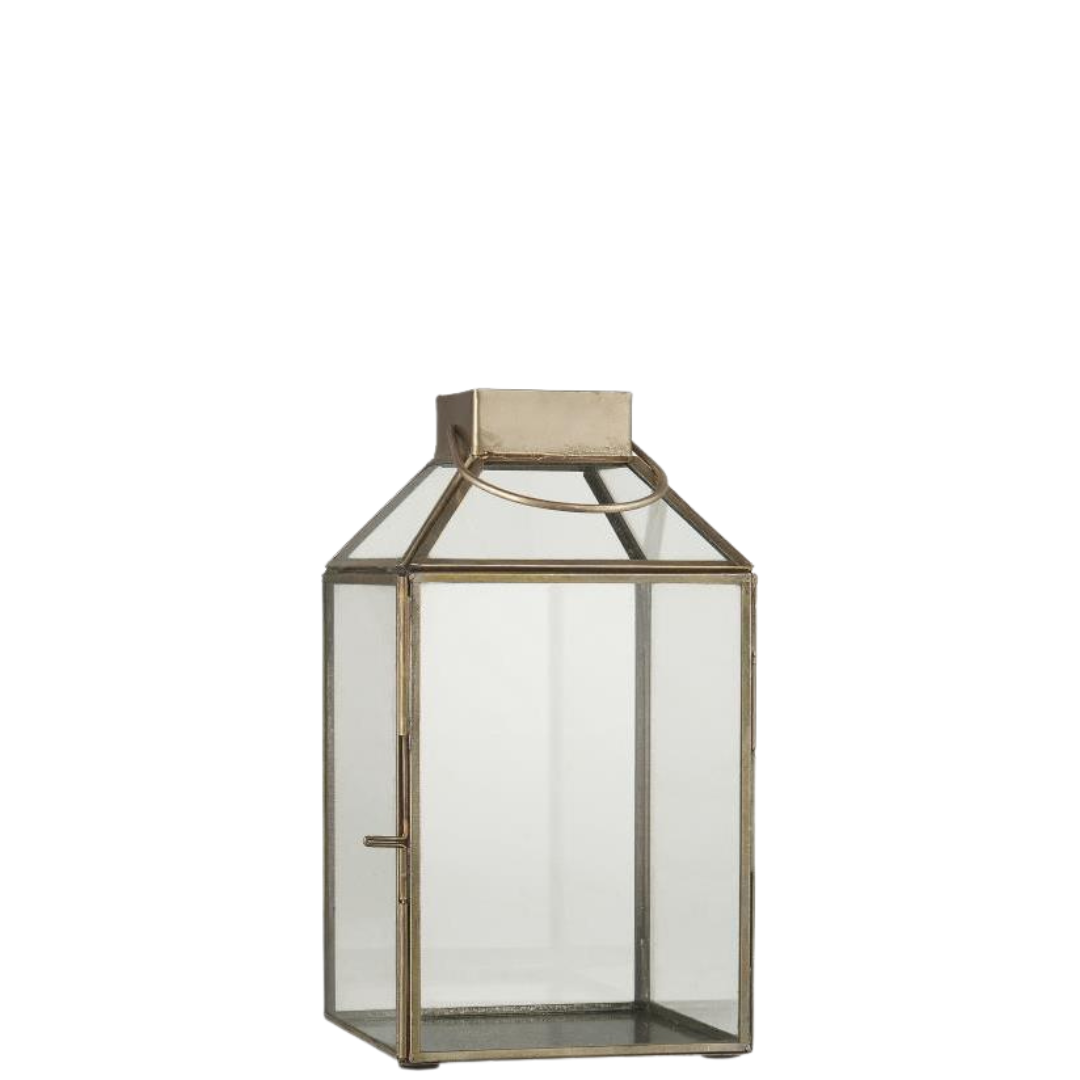 Køb Lanterne Norr - Antik messing | fra 169,95 | Fri fragt over 149 kr. | Flere størrelser | Hurtig levering | Dag til dag levering | Ib Laursen | Lyslanterne, Lys, Udeliv, Indendøre, Belysning, LED lys, Bloklys, Lyskæde, Mini lanterne, Lille, Mellem