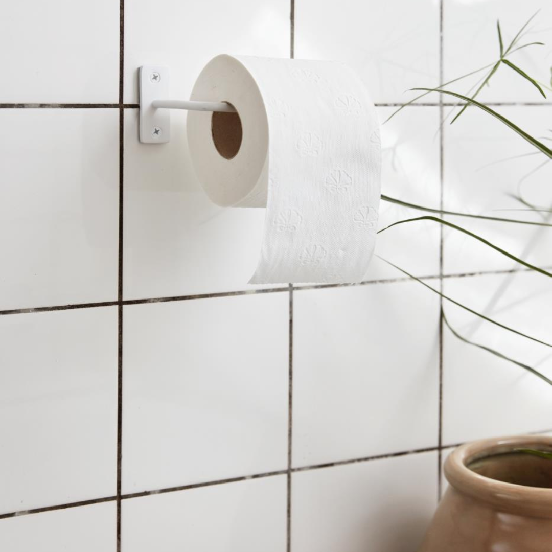 Køb Toiletpapirholder | 89,95 | Fri fragt over 149 kr. | Hurtig levering | Dag til dag levering | Ib Laursen | Metal, Til badeværelse, til toilettet, Wc, Wc-papir, Papir, Toiletrulle, Toiletrulleholder