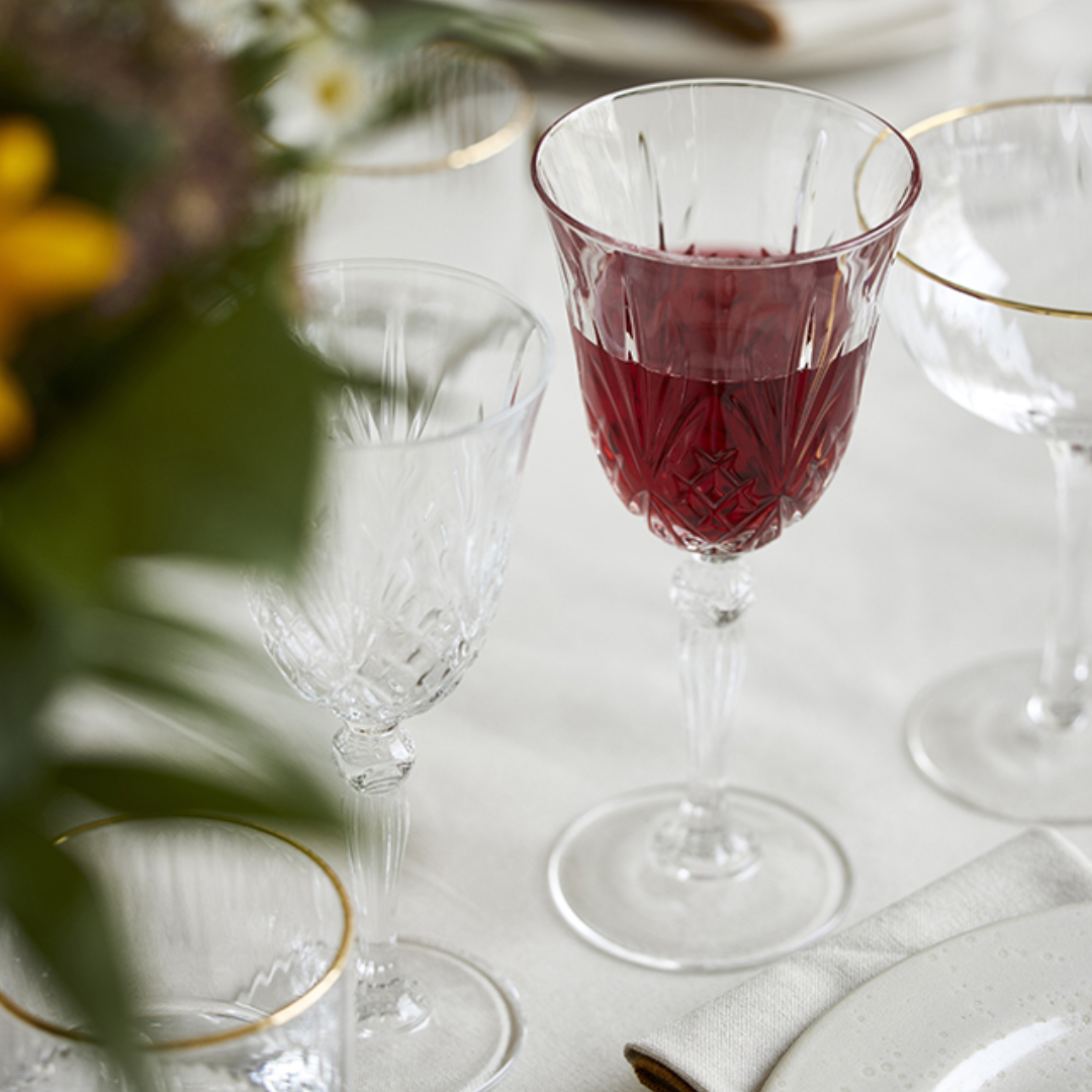 Rødvinsglas