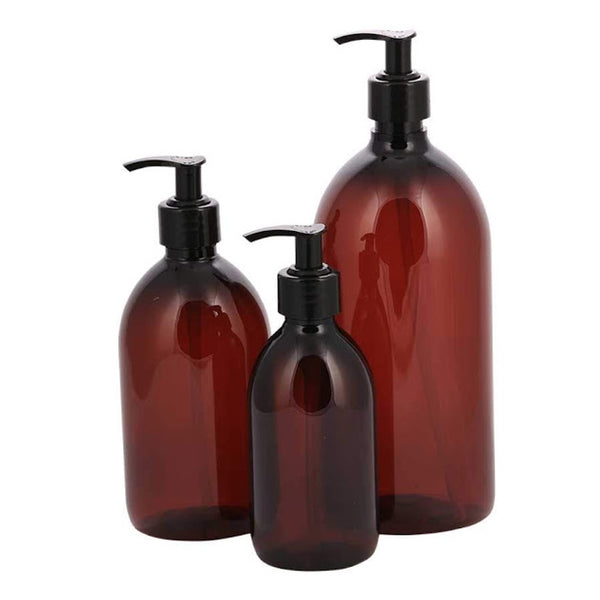 Køb PLINT Apoteker Flaske med pumpe brun | Findes i flere størrelser | Findes i flere farver | fra 29,95 | Dag til dag levering | Apotekerflaske, Pumpeflaske, Flaske, Dispenser, Sæbepumpe, Sæbedispenser, Tom flaske, DIY, Shampoo flaske, Shampoo flaske med pumpe, Brun plastflaske med pumpe, Flaske med pumpe, Plastik flaske m/pumpe, Tomme flasker til, Emballage, Brun flaske, Tomme flasker, Håndsprit dispenser