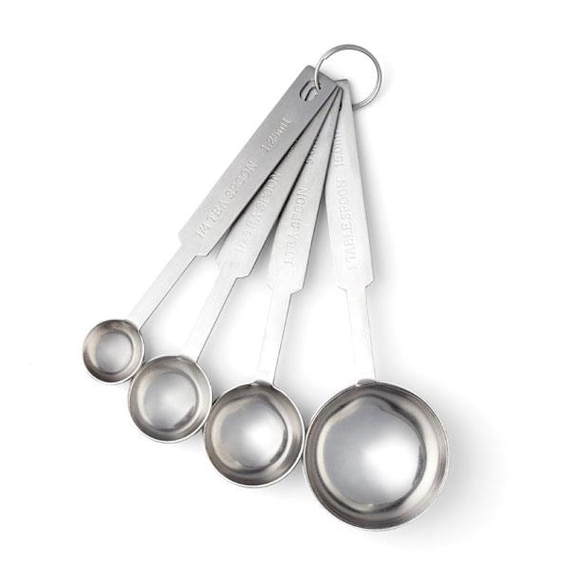 Køb 4 måleskeer | 89,95 | Dag til dag levering | Ske, Måleske, Kaffeske, Kaffemål, Bageværktøj, Køkkenværktøj