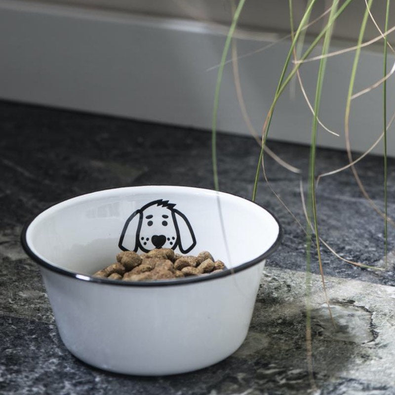 Køb Hundeskål emalje | fra 39,95 | Flere størrelser |Fri fragt over 149 kr. | Hurtig levering | Dag til dag levering | Ib Laursen | Køkkenskål, Dyreskål, Skål til dyr, Hundemad, Hundefoder