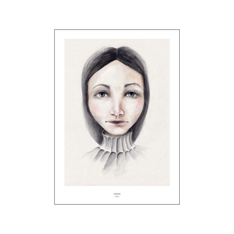 Køb Plakat Femme 01 50x70 cm | 429,00 | Billede, Kunst, Poster and Frame, B. Drews