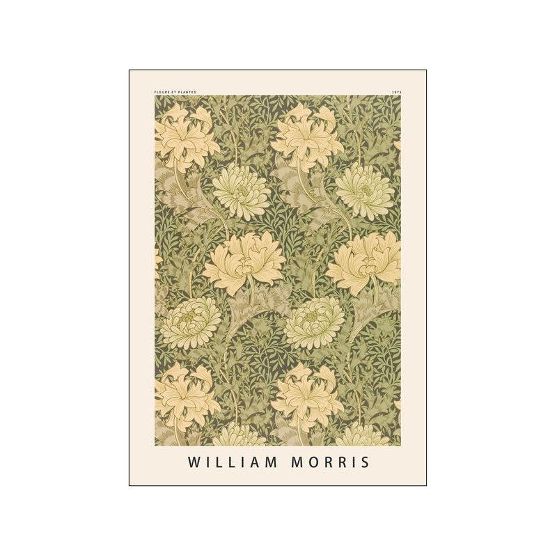 Køb Plakat Flowers and Plants | fra 249,95 | Billede, Kunst, PSTR studio, William,  Morris, Green flowers