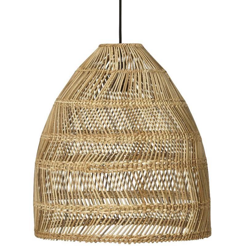 Køb Pendel i snoet rattan 45 cm | 1099,00 | Findes i flere længder | Fragt fri over 349,- | Dag til dag levering | Belysning, Lamper, Loftlampe