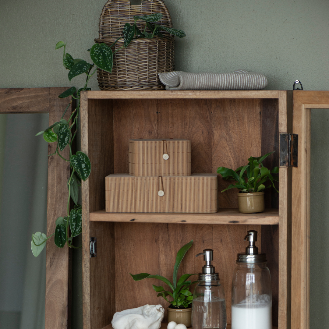 Køb Æskesæt a 2 med bambuslåg | fra 59,95 | Fri fragt over 149 kr. | Hurtig levering | Dag til dag levering | Ib Laursen | Æske, Bambus, Opbevaring, Bambusæske, Opbevaringsæske, Æskesæt