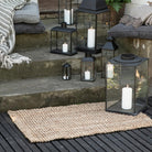 Køb Dørmåtte 90cm | fra 349,00 | Flere forskellige | Ib Laursen, Måtte, Dør, Entré, Gang, Sort måtte, Natur måtte