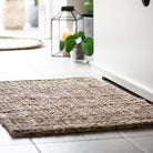 Køb Dørmåtte 90cm | fra 349,00 | Flere forskellige | Ib Laursen, Måtte, Dør, Entré, Gang, Sort måtte, Natur måtte