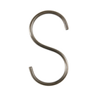 Køb S-krog antik messing-look / rustfri stål-look | 45,00 | Fri fragt over 149 kr. | Hurtig levering | Dag til dag levering | Ib Laursen | Tøjbøjler, Metal, Bøjle, Knage, Garderobeplads, S-form, Krog