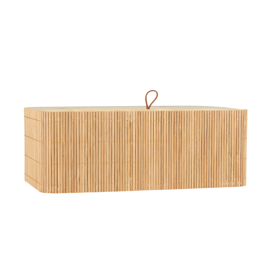 Køb Æske m/bambuslåg | fra 29,95 | Flere varianter | Fri fragt over 149 kr. | Hurtig levering | Dag til dag levering | Ib Laursen | Æske, Bambus, Opbevaring, Bambusæske, Opbevaringsæske