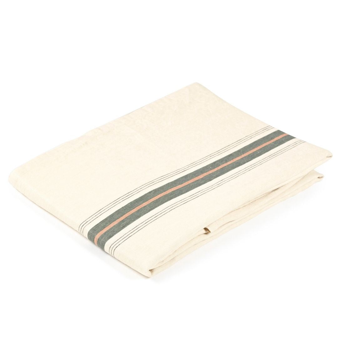 Køb Hørdug Gypsum Strib | 1.299,00 | Flere størrelser | Fri fragt over 149 kr. | Hurtig levering | Dag til dag levering | LIBECO | Dug til bordet, Borddug, Dug, Borddækning, Hør, 100% hør, Linned, Linen, Belgisk