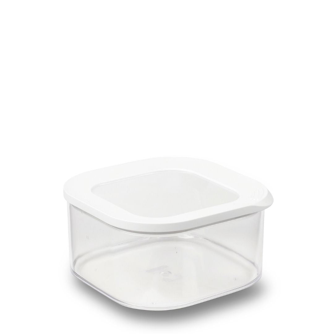 Køb Opbevaringsboks Modula Kvadrat | fra 84,95 | Flere størrelser | Fri fragt over 149 kr. | Hurtig levering | Dag til dag levering | Rosti, Mad opbevaring, Til køleskab, Til køkkenskab, Til Køkkenskuffe, Gryn, Havregryn, Mel, Sukker, Linser, Bønner, Krydderier, Overskuelig, Orden, Organisering, Opbevaringsglas, Opbevaringskrukke, Med låg, Husholdningsboks