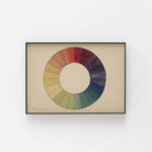 Køb Plakat Kleurencirkel | fra 249,95 | Fri fragt over 149 kr. | Hurtig levering | Dag til dag levering | Empty Wall | Billede, Kunst, Johanna Van den Karmer