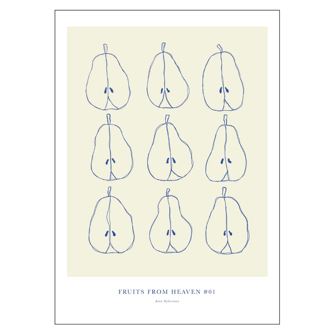 Køb Plakat Fruits From Heaven #1 30x40 cm | 229,95 | Fri fragt over 149 kr. | Hurtig levering | Dag til dag levering | Billede, Kunst, Poster and Frame, Asta Sylvester