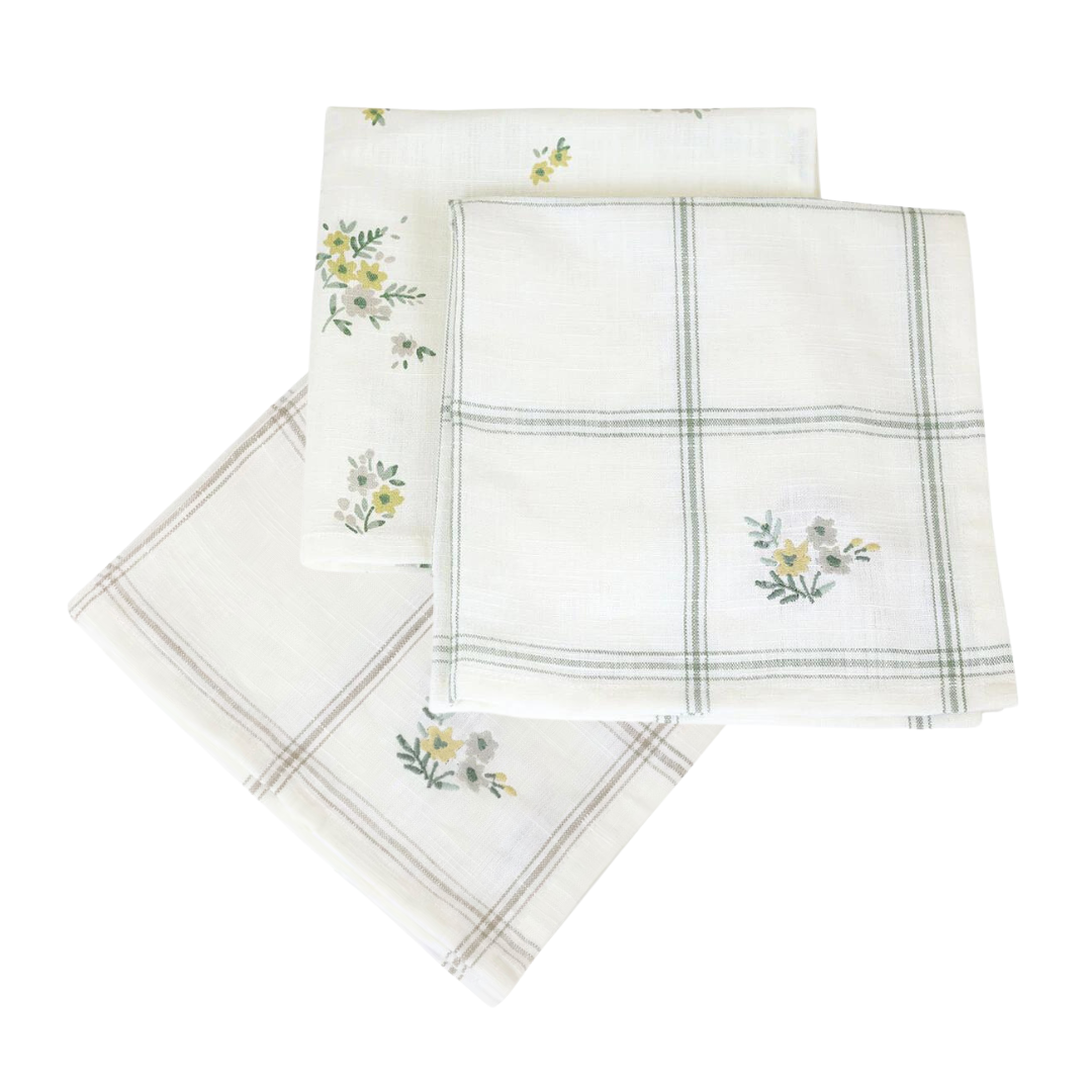 Køb Stofserviet Hvid | 179,95 | Fri fragt over 149 kr. | Hurtig levering | Dag til dag levering | Strömshaga | Serviet, Mundserviet, Brødkurvserviet, Brødserviet