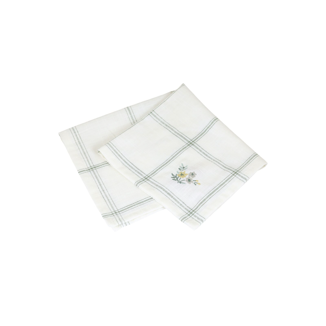 Køb Stofserviet Hvid | 179,95 | Fri fragt over 149 kr. | Hurtig levering | Dag til dag levering | Strömshaga | Serviet, Mundserviet, Brødkurvserviet, Brødserviet