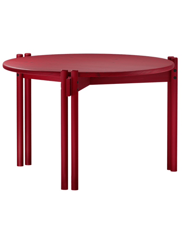 Køb Bord højt Sticks Table - Poppy Red | 1.999,00 | Fri fragt over 149 kr. | Hurtig levering | Dag til dag levering | Karup Design | Sidebord, Sofabord, Sengebord, Rundt bord