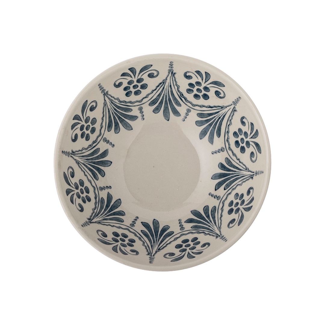 Køb Skål Heikki Blå ø26,5 cm | 439,00 | Fri fragt over 149 kr. | Hurtig levering | Dag til dag levering | Bloomingville | Dekoration, Servering, Rustik, Fad, Pynt, Salatskål, Salatfad