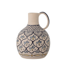 Køb Vase Nadya Blå | 689,00 | Fri fragt over 149 kr. | Hurtig levering | Dag til dag levering | Bloomingville | Vase, Stentøj, Hånddekoreret vase, Hvid, Blå, Gul