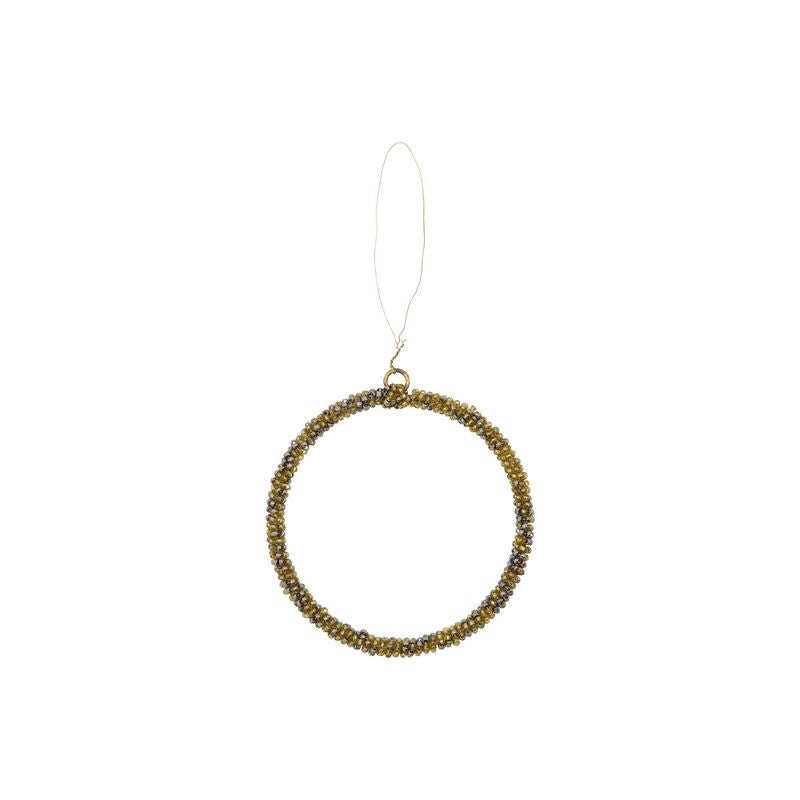 Køb Ophæng Beads Gylden - sæt af 3 stk | 119,95 | Fri fragt over 149 kr. | Hurtig levering | Dag til dag levering | House Doctor, Society of Lifestyle | Dekoration, Jul, Julepynt, Ornament, Rong, Stjerne, Hjerte, Perler, Glasperler