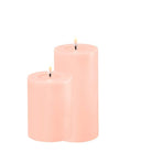 Køb Bloklys Rosa LED | fra 99,95 | Flere størrelser | Fri fragt over 149 kr. | Hurtig levering | Dag til dag levering | DELUXE HOMEART | LED-lys, LED-bloklys, Bloklys, Kunstigt lys, Batterilys, Lys med batterier, REAL FLAME™
