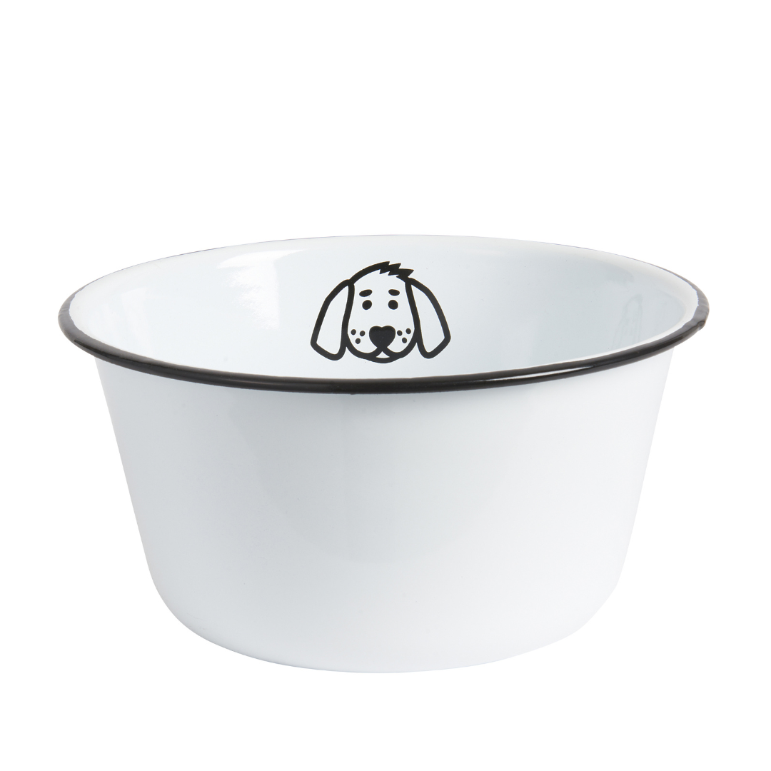 Køb Hundeskål emalje | fra 39,95 | Flere størrelser |Fri fragt over 149 kr. | Hurtig levering | Dag til dag levering | Ib Laursen | Køkkenskål, Dyreskål, Skål til dyr, Hundemad, Hundefoder