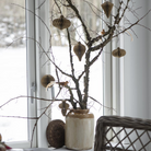 Køb Ophæng i foldet papir Kugle | 34,95 | Fri fragt over 149 kr. | Hurtig levering | Dag til dag levering | Ib Laursen | Dekoration, Jul, Julepynt, Pynt, Kugle, Julekugle, Magnetlukning, Snebold, Bold